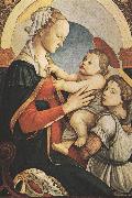 Sandro Botticelli, modonna with Child and an Angel (mk36)